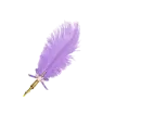 Feather Pen Light Purple - Mary