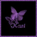 Kasi purple butterfly