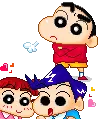 Shin Chan funny jealous