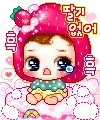 cute strawberry girl