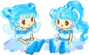 blue baby girls