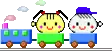 kawaii kao cho cho train