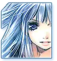 Anime girl Blue
