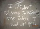 I loved the idea I had of you