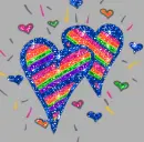 GLITTER HEARTS