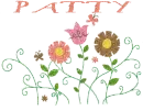 Patty with Flowers