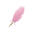Feather Pen Light Pink - Jenny