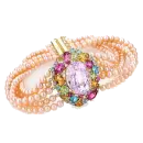 Fancy Pearl Bracelet Rainbow