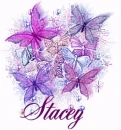 Purple Butterflies-Stacey