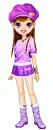 girl in purple