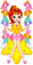 girl with star