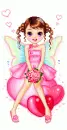 girl on hearts