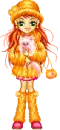 orange girl