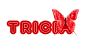 Tricia red butterfly