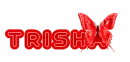 Trisha red butterfly 