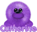 Purple Fuzzy Catherine