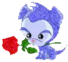 puppyblue with rose 