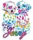 colorful puppies jenny