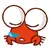 kawaii crab sleep -_-zZz