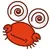 kawaii crab dizzy @-@