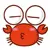 kawaii crab kiss u (-3-)
