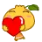 kawaii orange thingy my heart 4 u dance