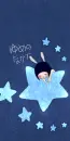 BUNNY GIRL WITH STARS
