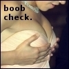 boob check