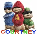 Alvin & the Chipmunks with Courtney