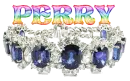 Perry - Fancy Diamond Bracelet Rainbow