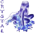 Neon Fairy with Crystal