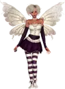 Fairygirl Black and White