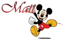 Mickey Mouse with Name