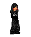 Goth Korn Doll