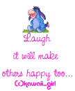 Laugh it will make happy