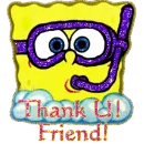 THANK YOU THANKS SPONGE BOB