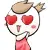 kawaii onion girl in love <3