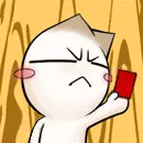 kawaii onion red card YOU'RE OUT!