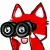 kawaii fox watching u *hehe*