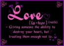 Meaning love