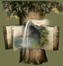 Water fall in a tree <3