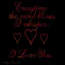 Wind Whispers I Love You