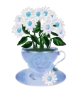 Floral Cup