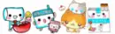 kawaii food friends
