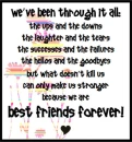 best friends forever