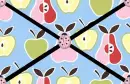 pears and apples background