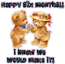 Happy Six Months!!