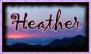 Heather (Sunset)
