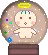 angel in a snow globe