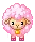 mini pink sheep